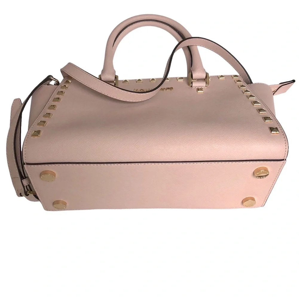 🆕 Michael Kors SELMA Satchel Shoulder Bag Blush